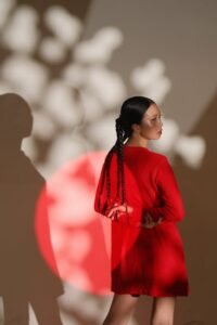 Free stock photo of beautiful dress, shadow, woman